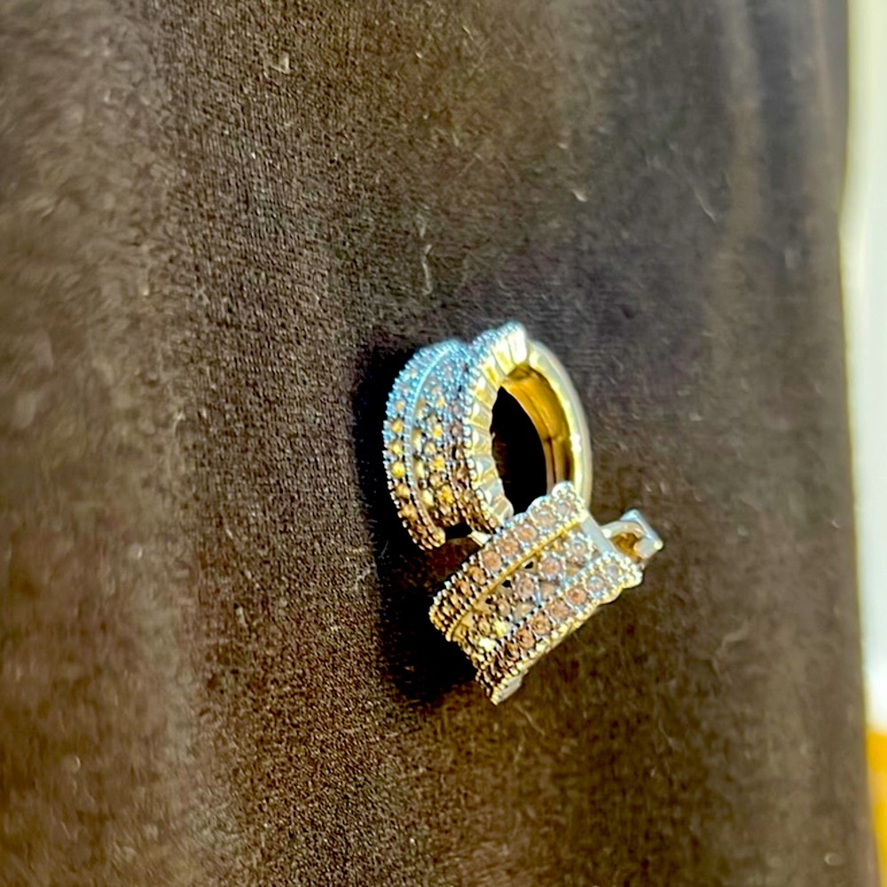Elegant Silver Hoop Earrings